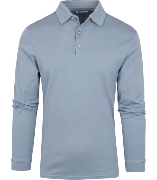 Longsleeve Polo Pirlo Blauw