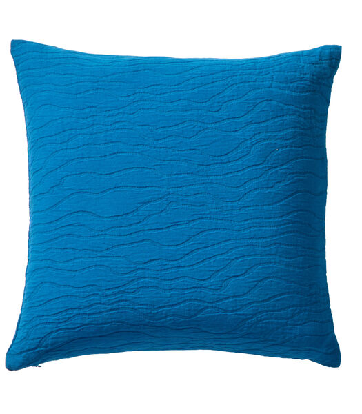 RACINES bleu paon - Housse de coussin 30 x 50 cm