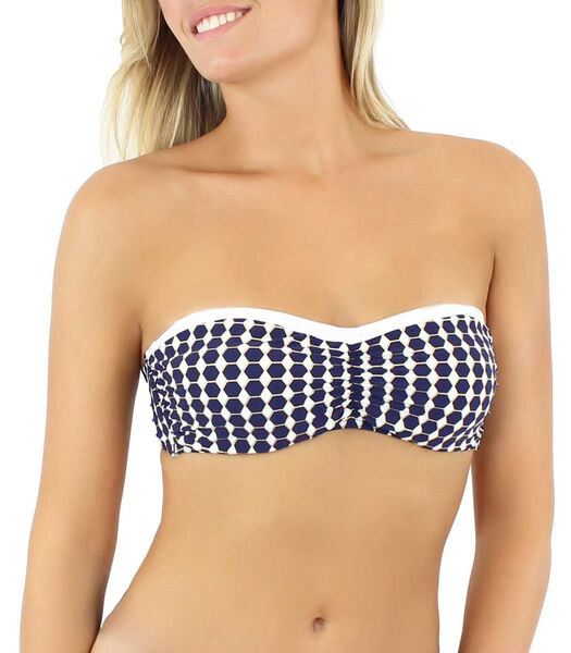 Haut de maillot bandeau à armatures Brasilia