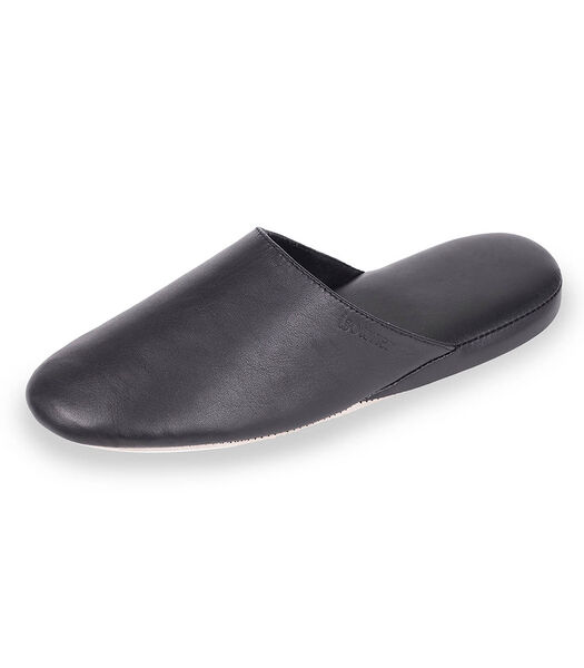 Chaussons mules homme Noir