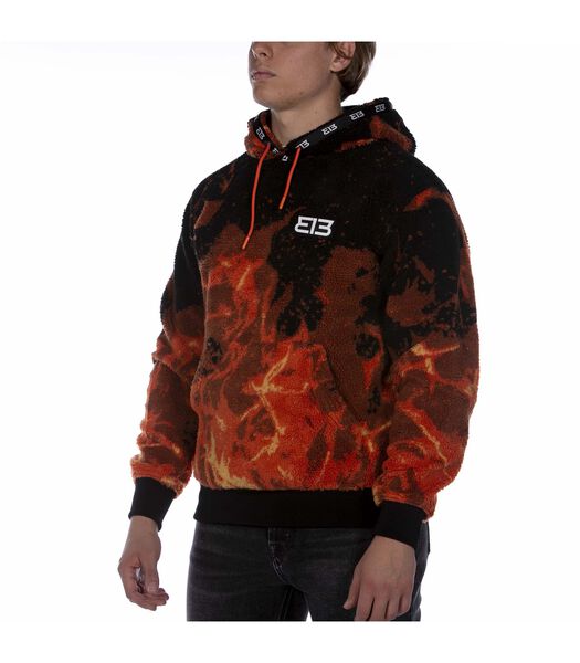 Fleece Hoodie Fire