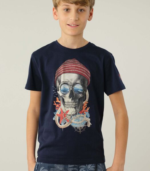 NAUTICA - T-shirt à motif tête de mort pour garçon