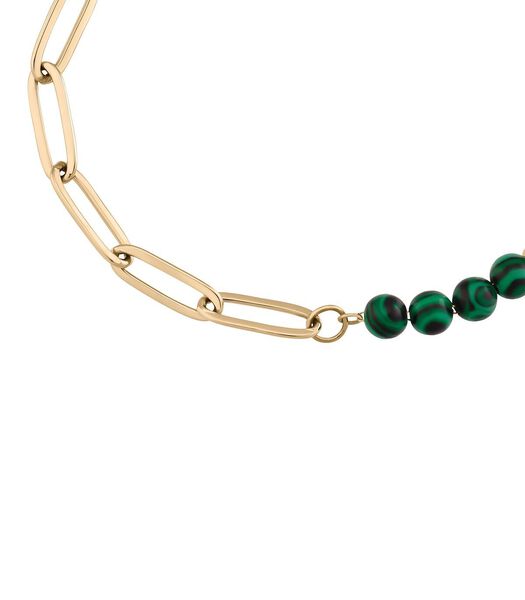 Bracelet pour femmes, acier inoxydable, pierre précieuse | Link