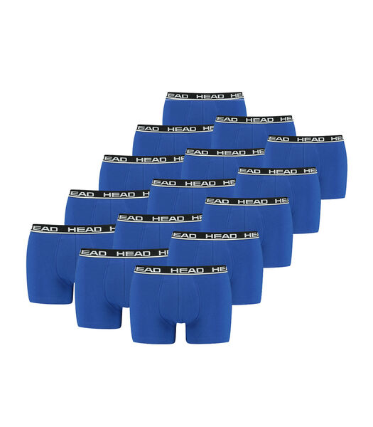 Lot de 15 Boxers Basiques Bleu/Noir