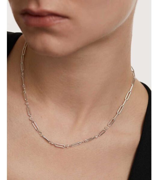 Collier en argent  Miami Silver Chain