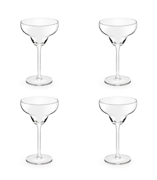 Cocktailglas Cocktail 30 cl - Transparant 4 stuks