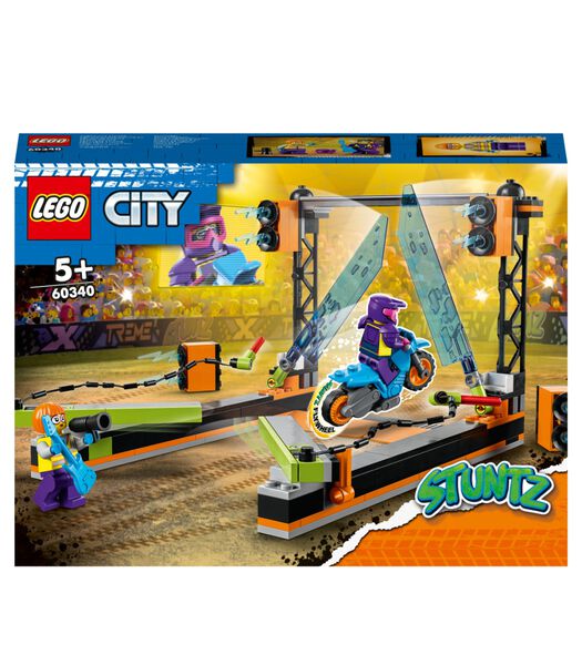 LEGO City Stuntz 60340 Le Défi de Cascade : Les Lames