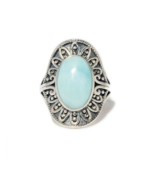 Bague "Pupaxcua Larimar" Argent 925