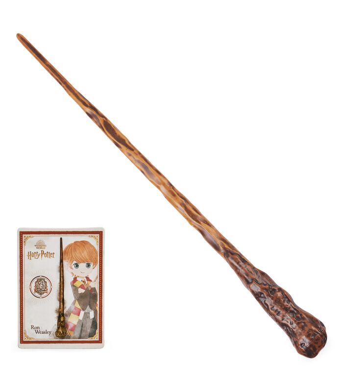 Achetez Spin Master Wizarding World Harry Potter Detaild Wand Ron Weasley - Baguette  Magique chez  pour 27.63 EUR. EAN: 0778988399231