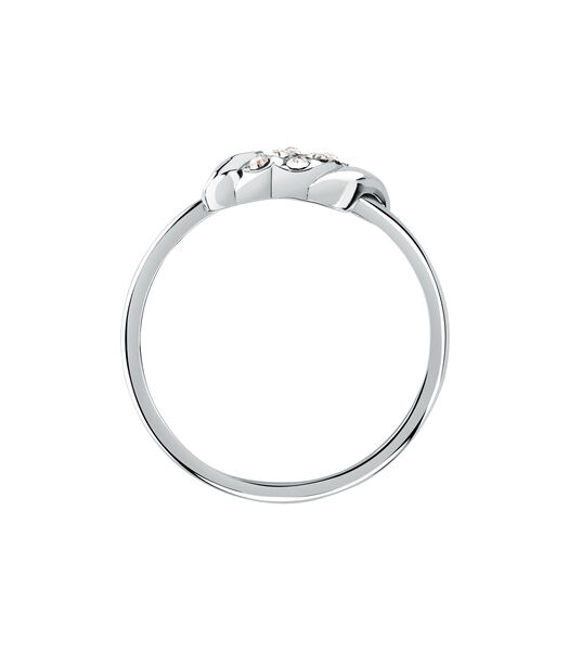 Bague en Acier, Cristaux TORCHON