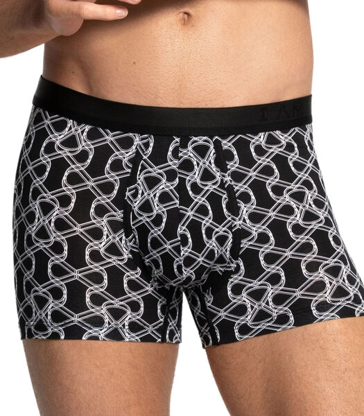 I am Wonderful Lyocell fancy print boxer shorts