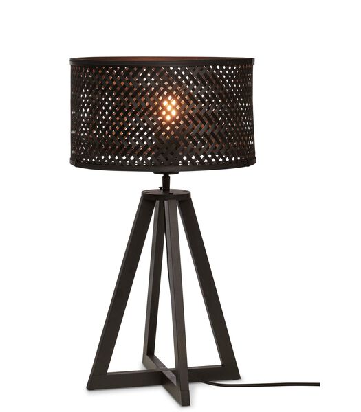 Lampe de Table Java - Bambou Noir - Ø32x53cm