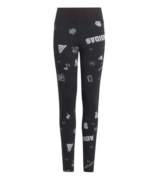 Legging met volledige print voor meisjes Brand Love