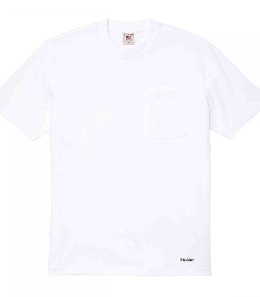 T-shirt Pioneer Pocket Homme Bright White