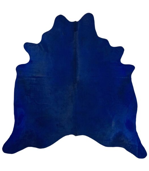 Ox - Fourrure animale - vache - bleu cobalt