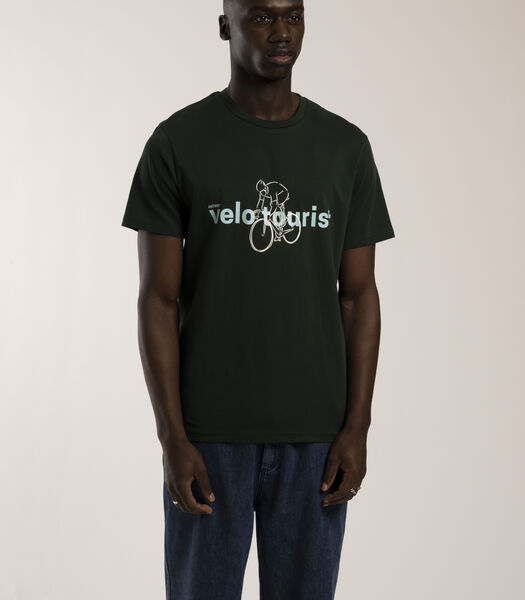 Velo Tourist Front Print T-shirt - Regular fit