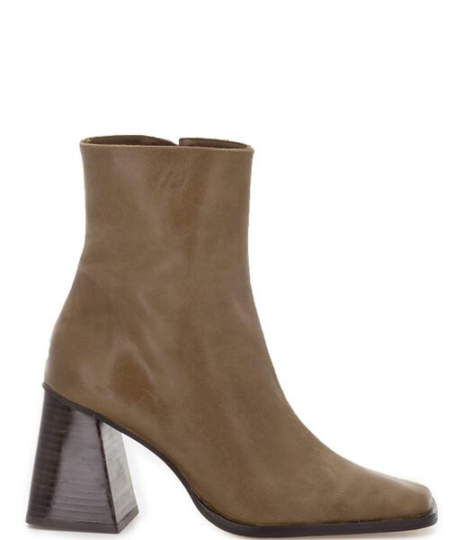 South Bicolor Camel & Beige Bottines