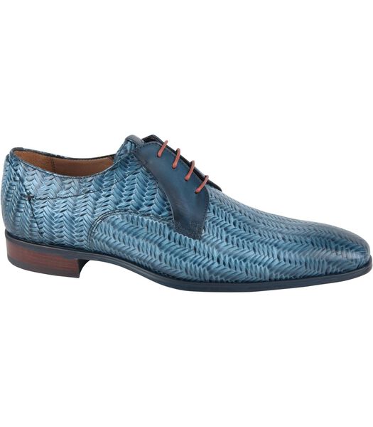 Giorgio Spina Leather Shoe Blue