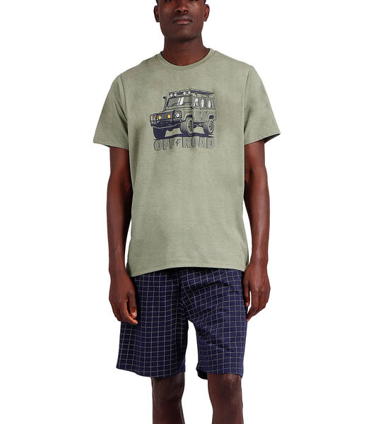 Pyjama short t-shirt Road