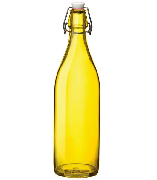 Swing Bottle / Weck Bottle - Jaune - 1 litre