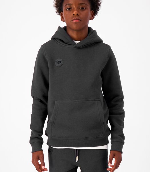 Jr Essential Hoodie Houtskool