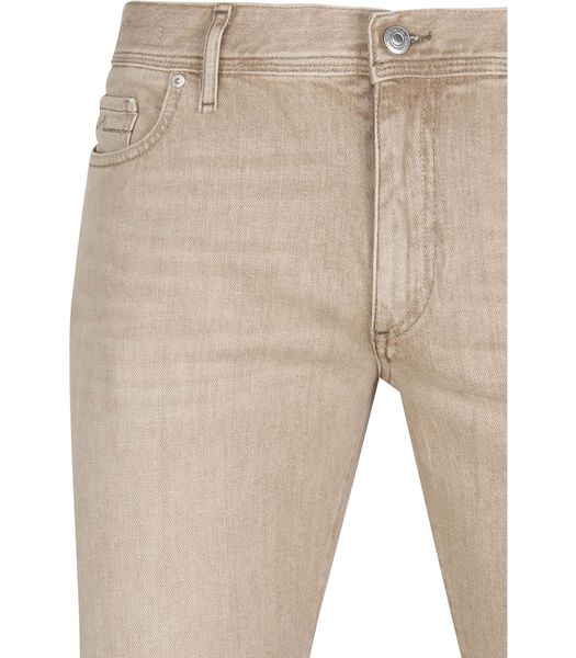 Slim Organic Denim Beige