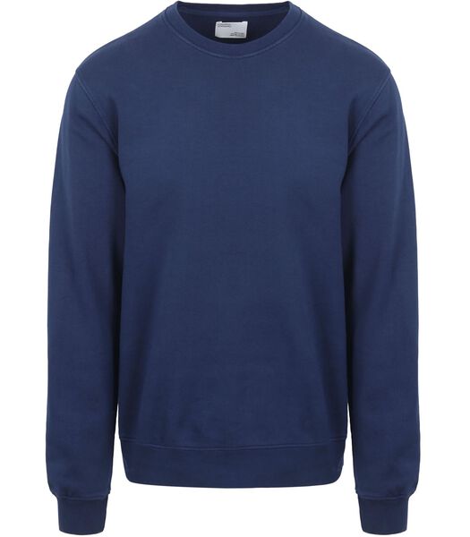Sweatshirt col rond Classic Organic royal blue