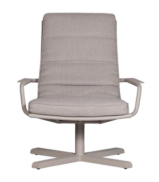 Coosa Fauteuil Aluminium Sable