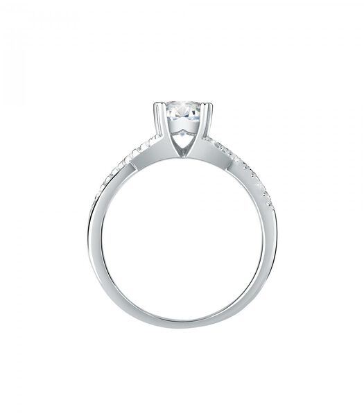 Bague en zircons,  argent 925% B-CLASSIC