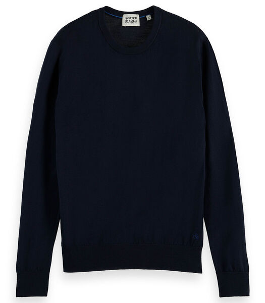 Pull en maille Essentials - Crewneck pullover in Merino wool