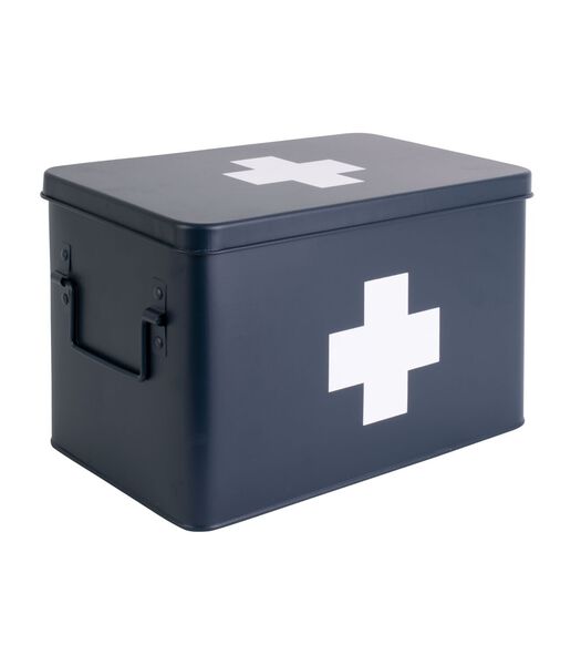 Achetez Present Time Boîte à pharmacie - bleu foncé - 31,5x19x21cm chez   pour 53.16 EUR. EAN: 8714302708275