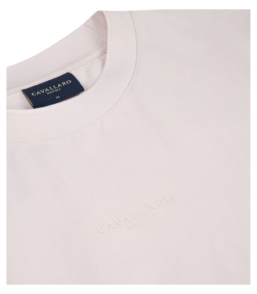 Cavallaro Darenio T-Shirt Logo Ecru