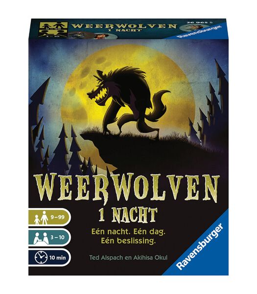 Gezelschapsspellen Weerwolven 1 nacht