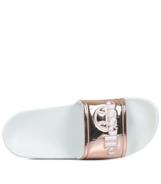 Claquettes Giselle Rose White