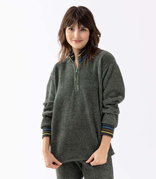 Pyjama en maille tricot chenille lurex ICONIC 602