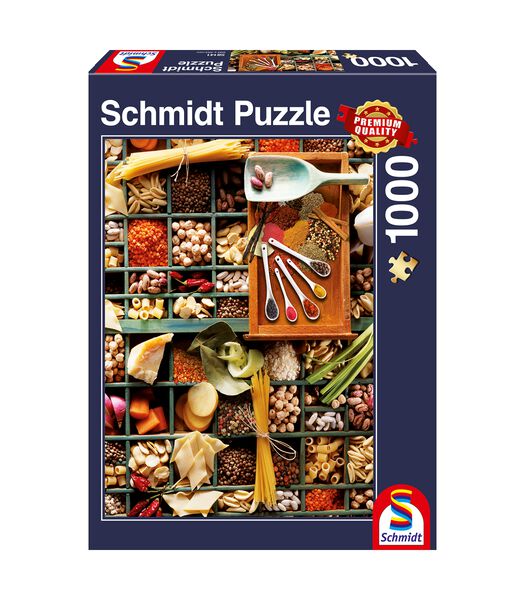 Keuken Potpourri, 1000 stukjes - Puzzel - 12+