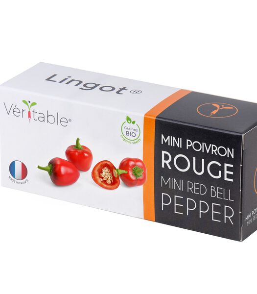 Lingot® Mini Rode Peper BIO - voor Véritable® Moestuinen