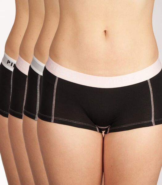 Short 4 pack Pclogo Lady Solid