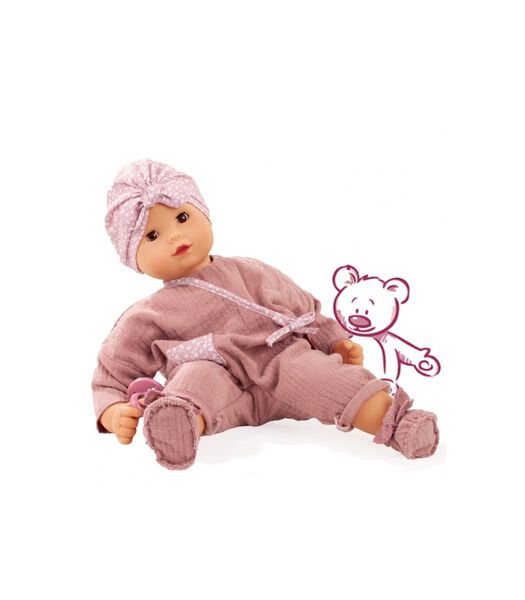 Baby doll Maxy-Muffin Soft mood with eyes to sleep 6-parties - 42 cm