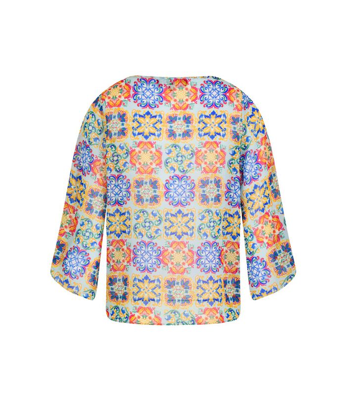 Boheemse blouse met Italiaanse motieven FLORENCE image number 1