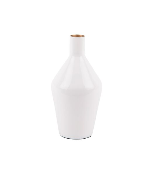 Vase Ivy Bottle Cone - Blanc - Ø10cm