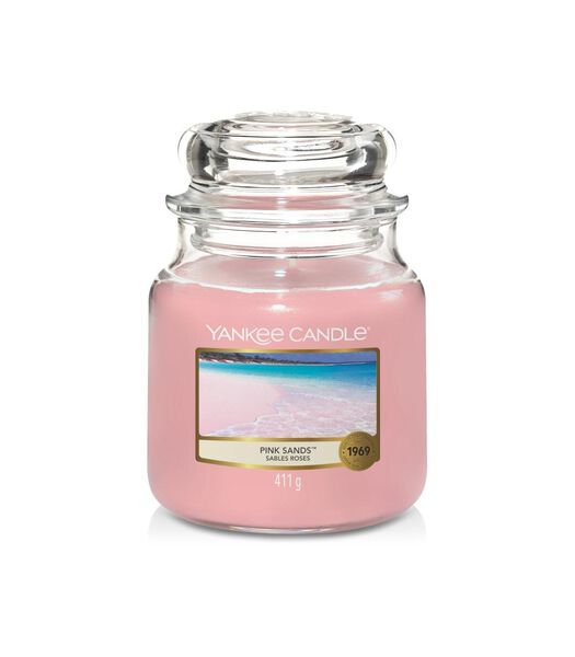 Bougie parfumée  Pink Sands - Moyenne - 13 cm / ø 11 cm