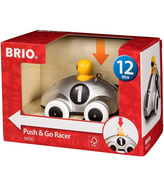 Voiture de course BRIO Push & Go, édition spéciale - 30232