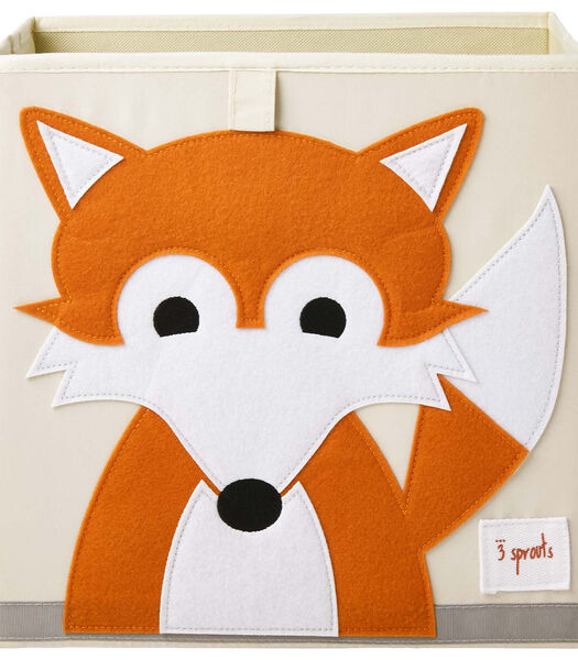 Boîte de rangement pour jouets, Renard