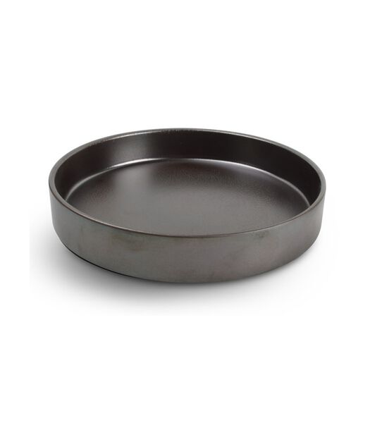 Assiette creuse  Verso Black ø 24 cm