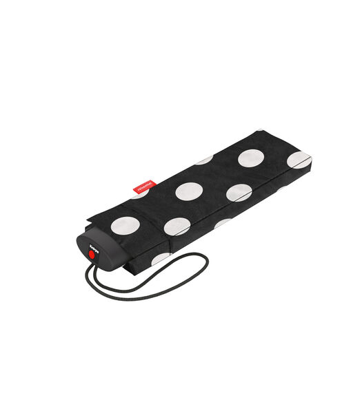 Umbrella Pocket Mini - Opvouwbare Paraplu - Dots Wit