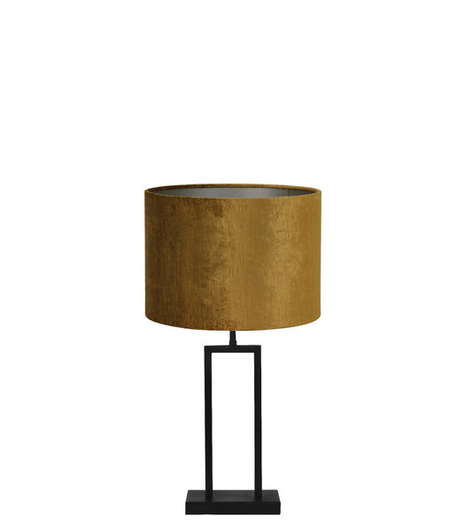 Lampe de table Shiva/Gemstone - Noir/Or - Ø30x62cm