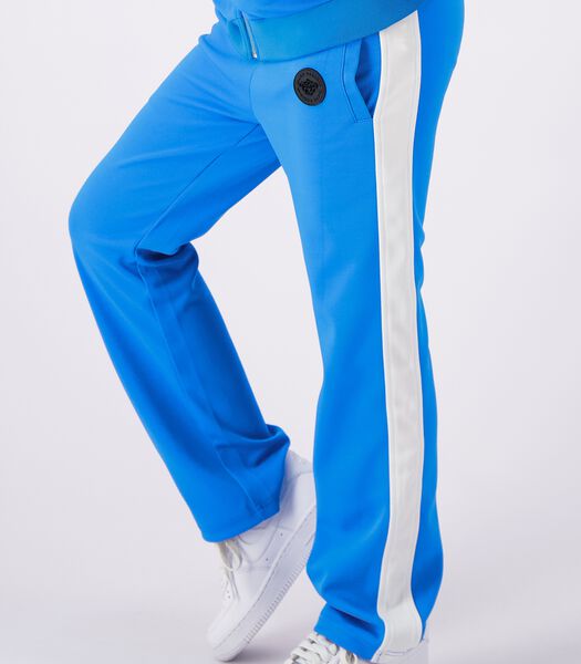 Straight Pantalon Survêtement Bleu