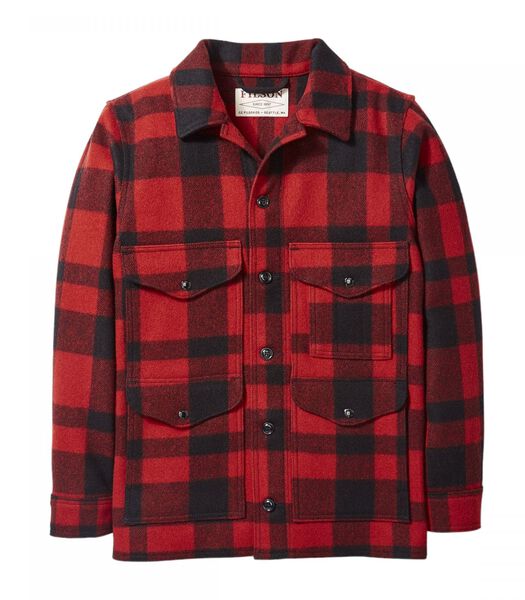 Veste Mackinaw Cruiser Homme Red/black