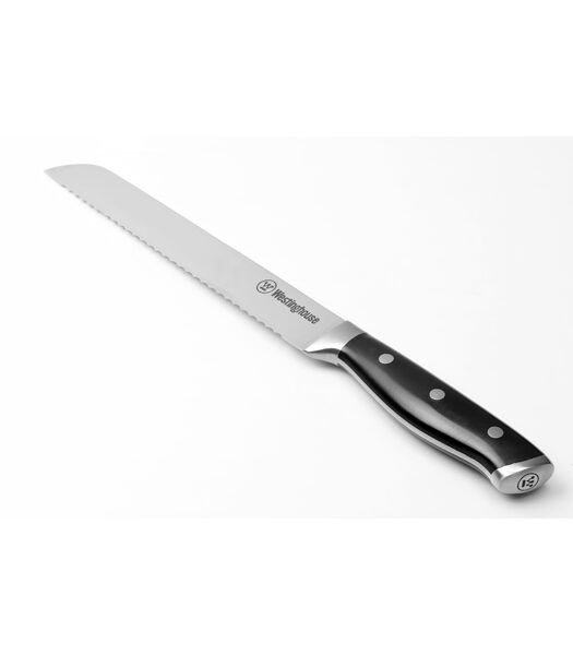 Couteau à pain  - Noir - 20 cm